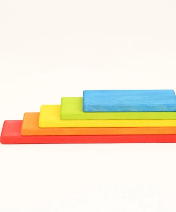 0021941 Waldorf 5Li Ahsap Duz Blok Oyuncak Dilara Collection Kigali