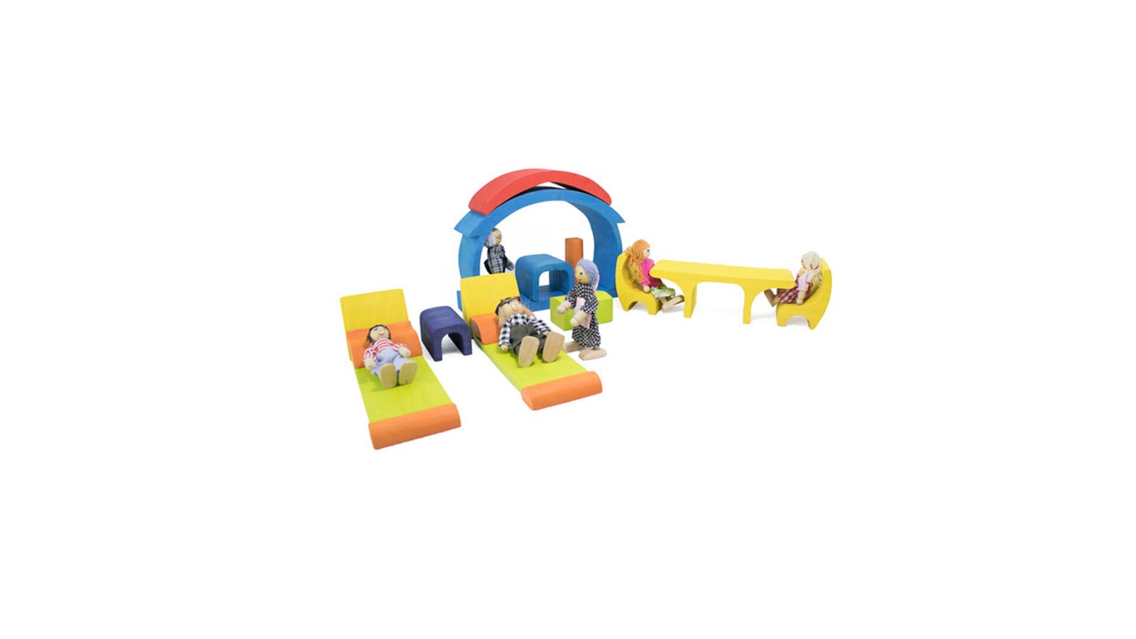 0021978 Waldorf Ahsap Mavi Catili Ev Oyuncak Dilara Collection Kigali