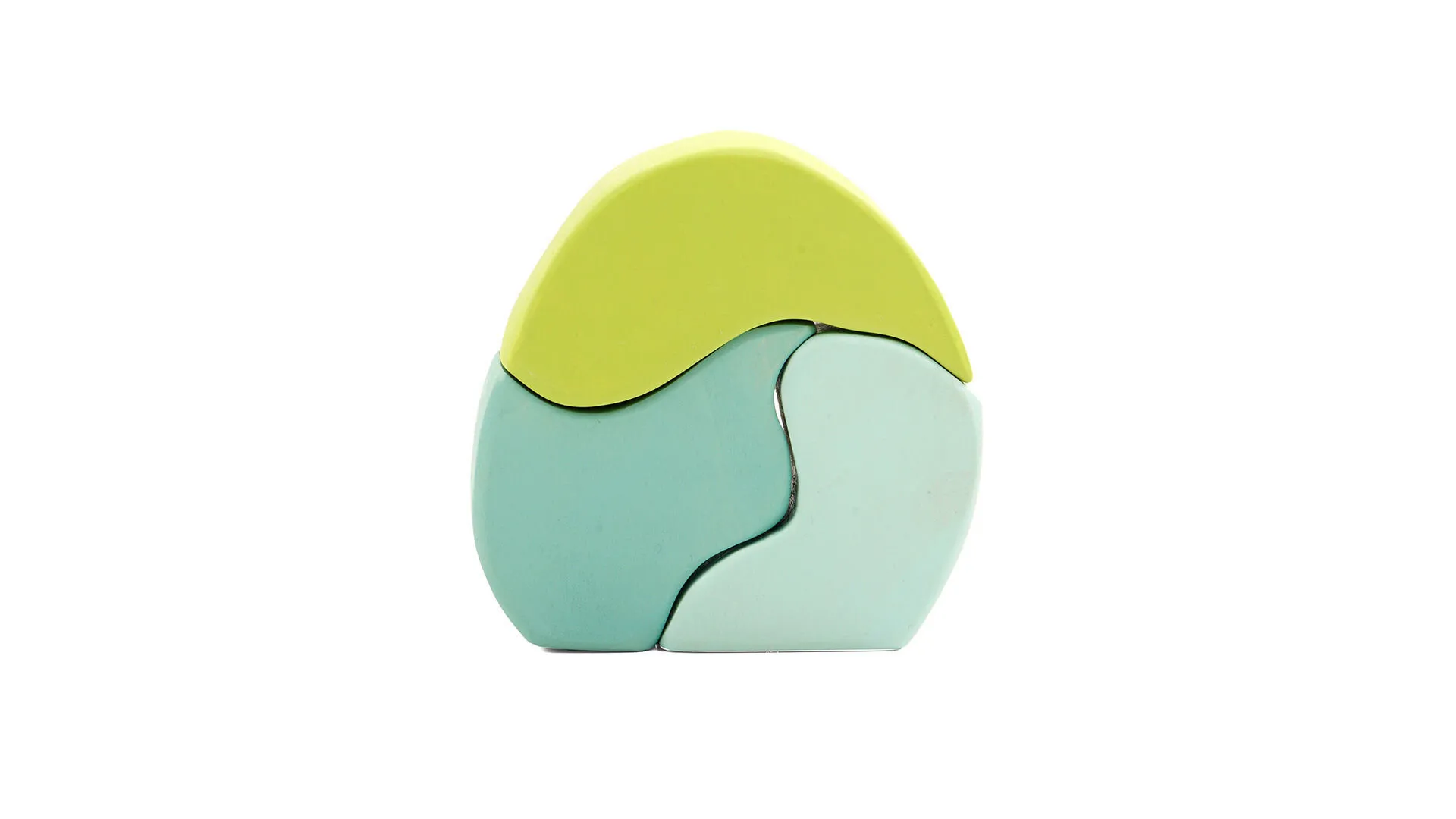 0022044 Waldorf Ahsap Bungalow Oyuncak Yesil Dilara Collection Kigali