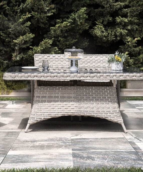 0022093 Vendy Rattan Bahce Masa Takimi Dilara Collection Kigali