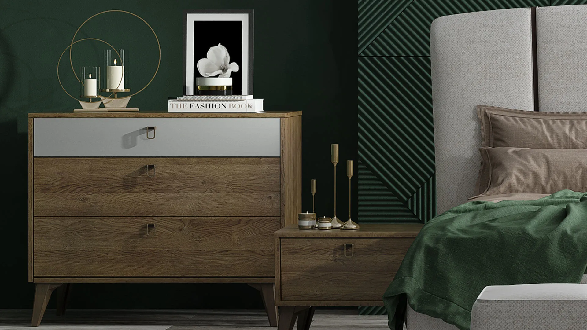 0022448 Viena Bazali Karyola 160 Cm Basliksiz Dilara Collection Kigali